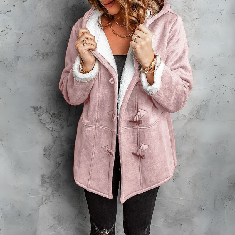 Abigail | Soft hooded jacket