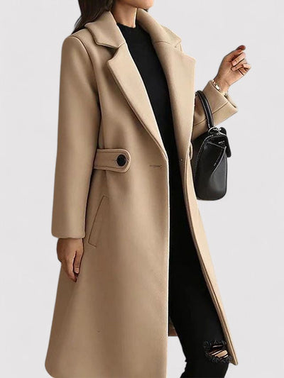 Élise | Wool Belted Winter Coat