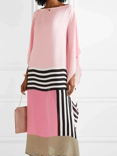 Pink Candy | Stripe Kaftan