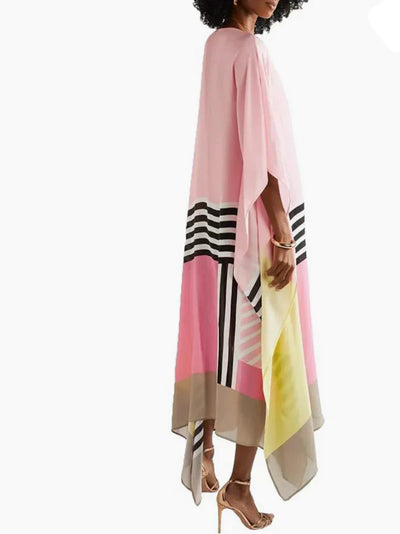 Pink Candy | Stripe Kaftan