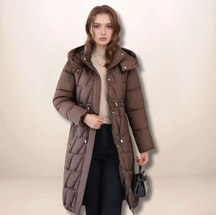 Julia | Long Quilted Jacket