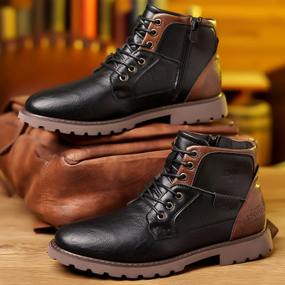 Daniel | Vintage Lace-Up Boots