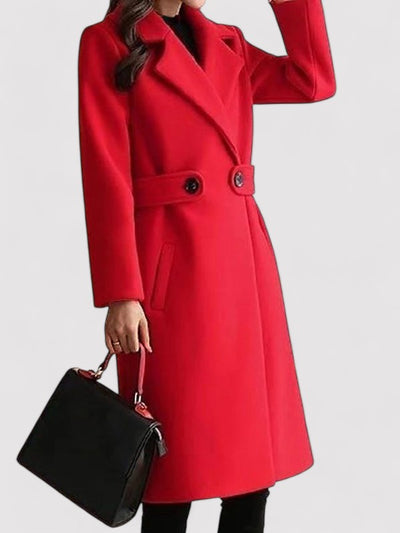 Élise | Wool Belted Winter Coat