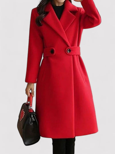 Élise | Wool Belted Winter Coat