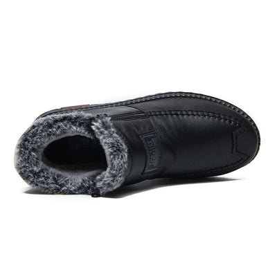 Celestine | Cosy Zipper Leather Boots