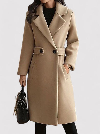 Élise | Wool Belted Winter Coat