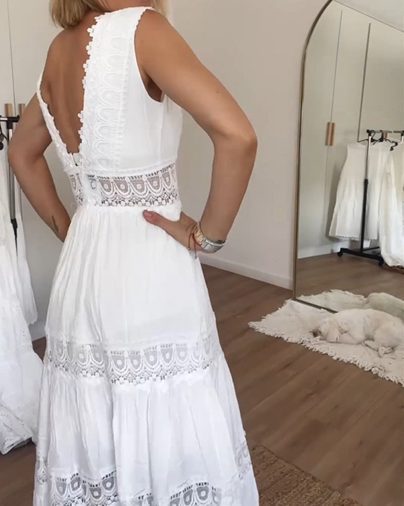 Hope | White Lace Dress