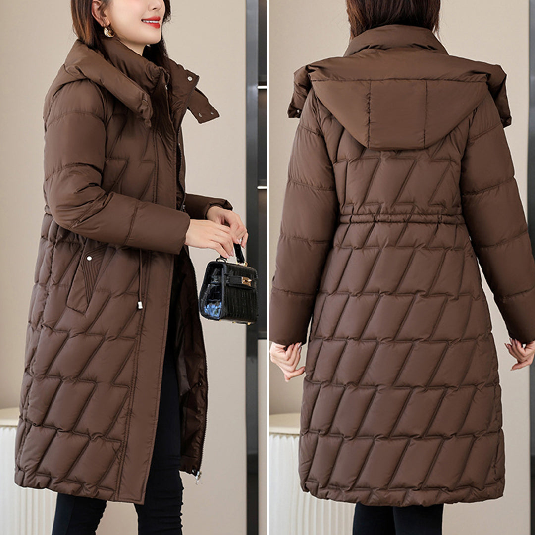 Julia | Long Quilted Jacket