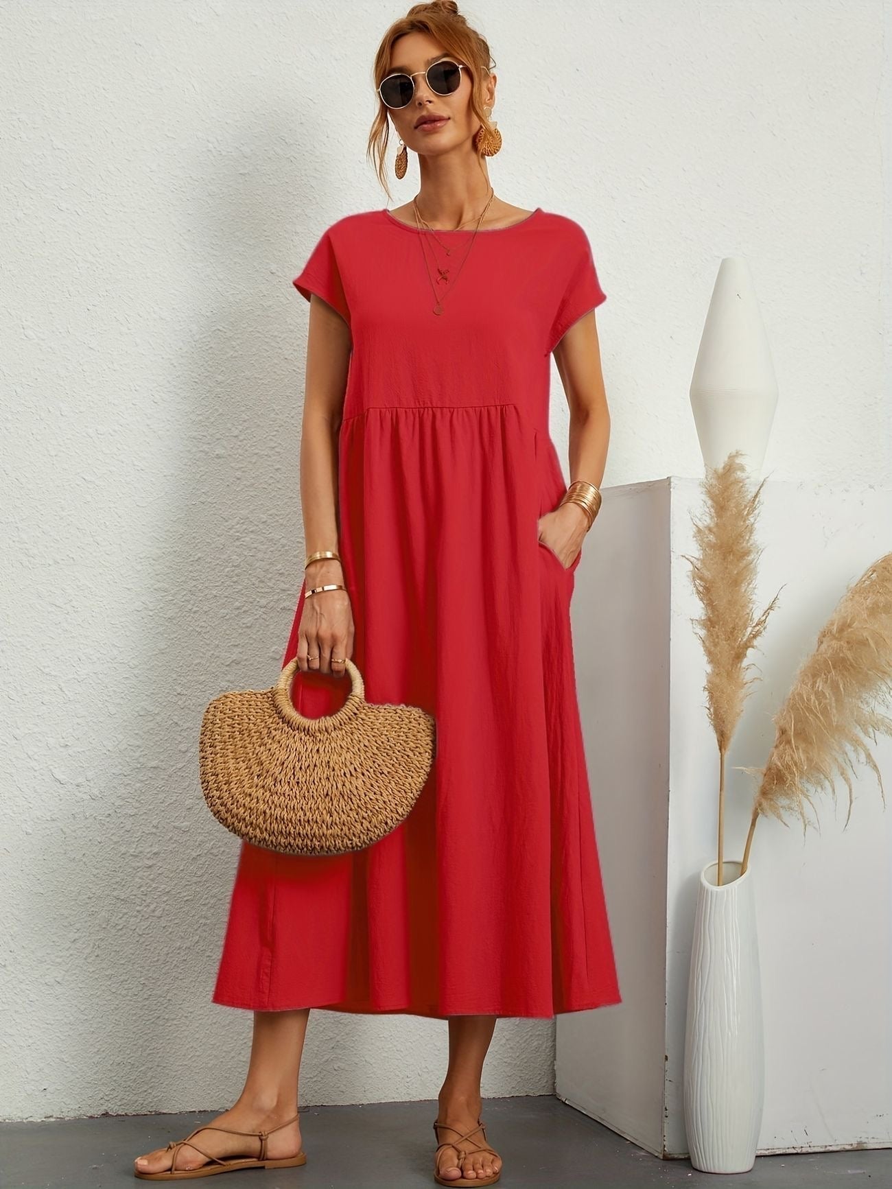 Akira | Relaxed Long Dress