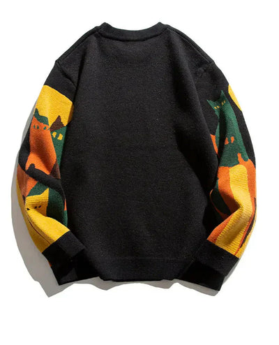 Léonie | Moonlit Cat Sweater