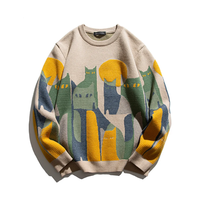 Léonie | Moonlit Cat Sweater
