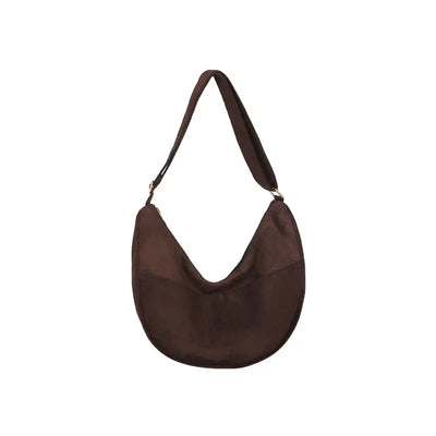 Davana | Suede Crossbody Hobo Bag