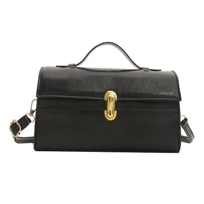 Esme | Retro Lock Buckle Crossbody Bag