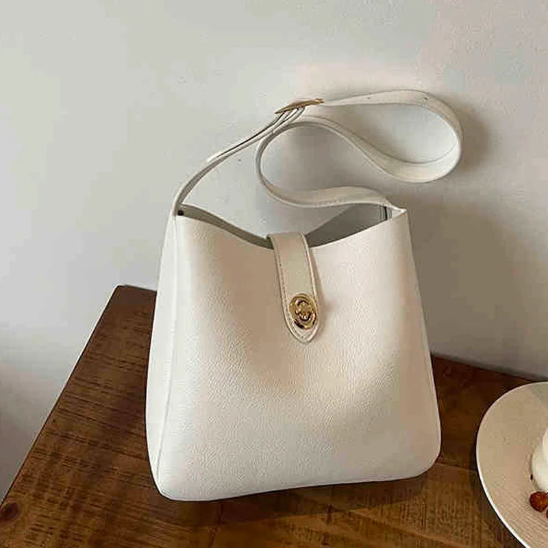 Sabella | Retro Suede Bucket Tote
