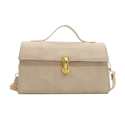 Esme | Retro Lock Buckle Crossbody Bag