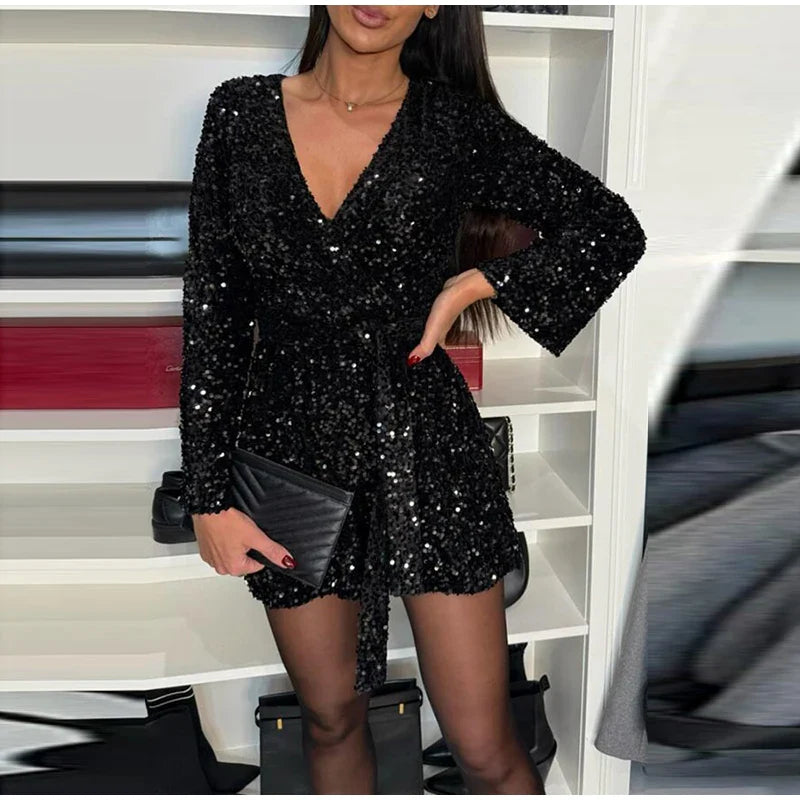 Sequin Romper