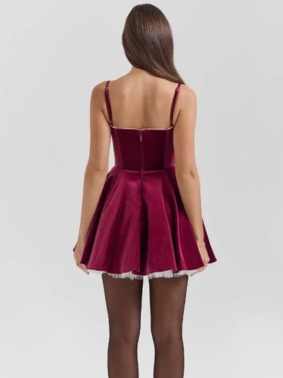 Burgundy | Mini Dress