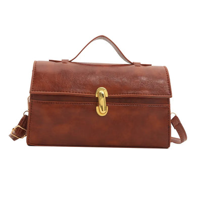 Esme | Retro Lock Buckle Crossbody Bag