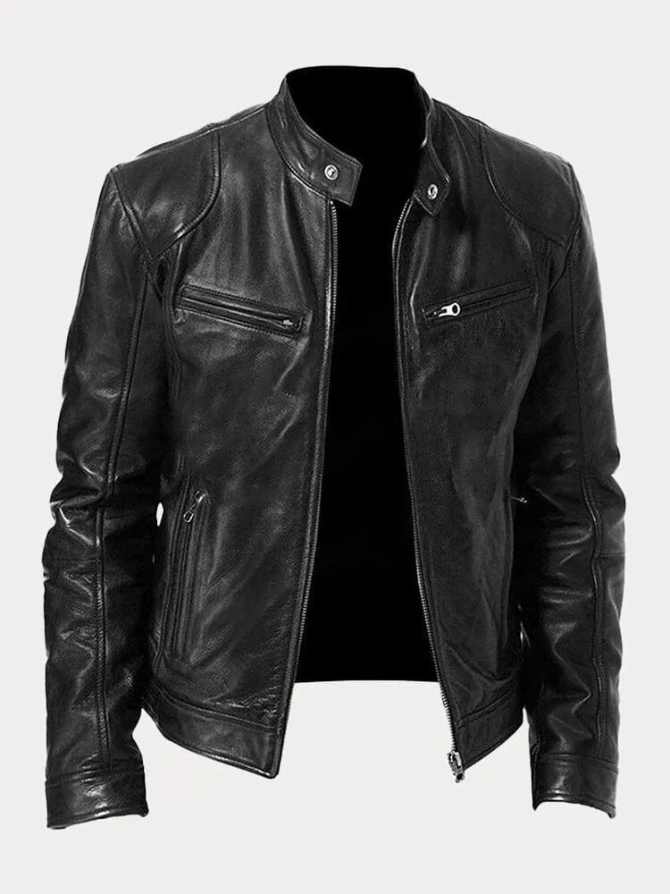 Axel | Classic Leather Jacket
