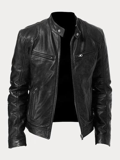 Axel | Classic Leather Jacket