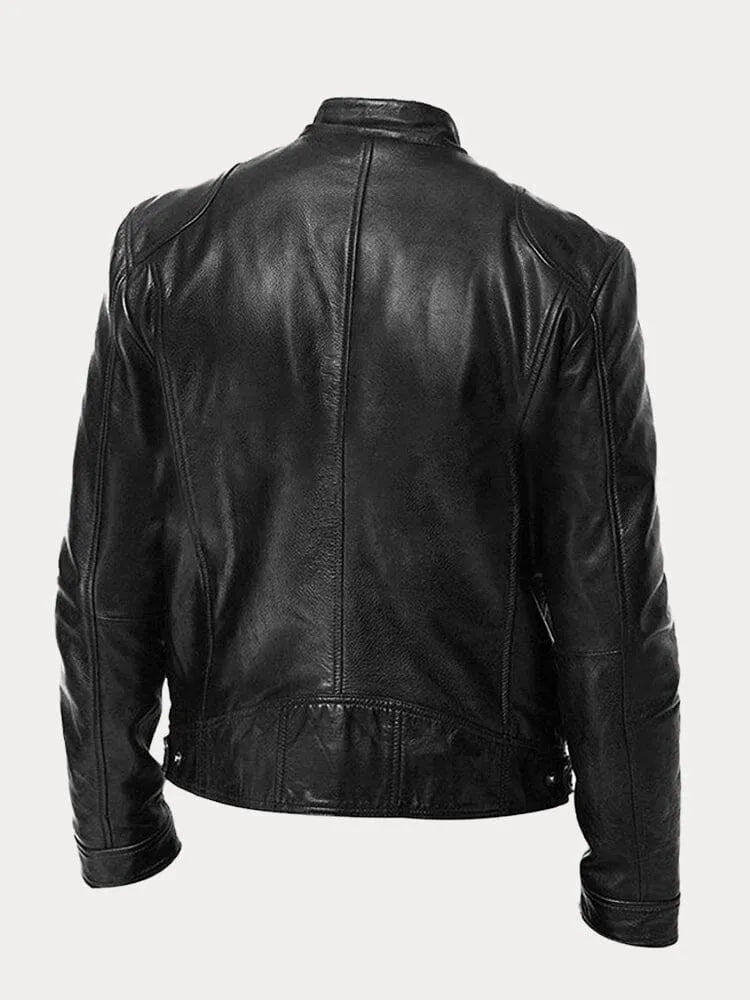 Axel | Classic Leather Jacket