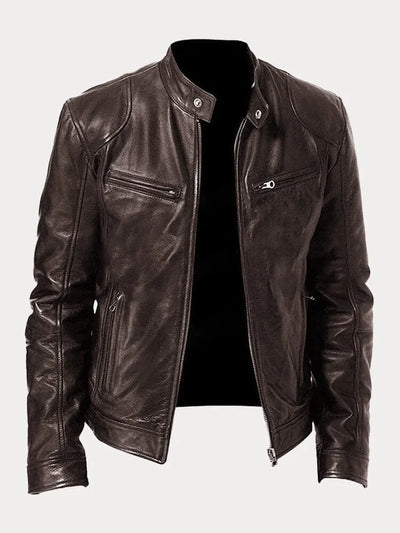Axel | Classic Leather Jacket