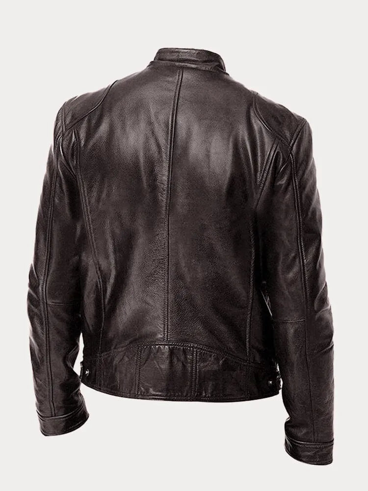 Axel | Classic Leather Jacket