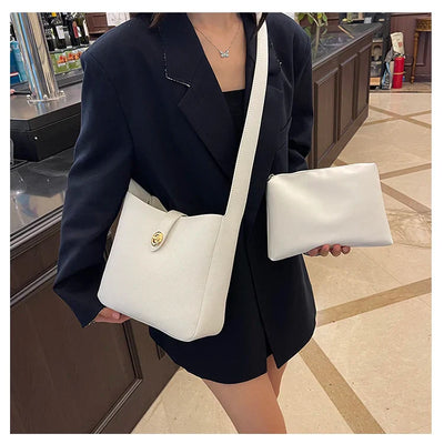 Sabella | Retro Suede Bucket Tote