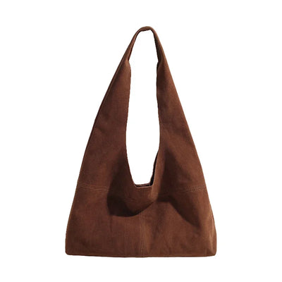 Elisanne | Faux Suede Casual Shoulder Bag
