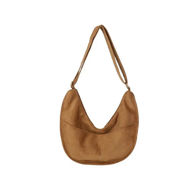 Davana | Suede Crossbody Hobo Bag
