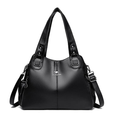 Vivienne | Leather Tote Shoulder Bag