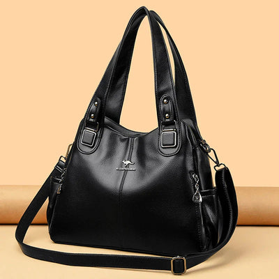 Vivienne | Leather Tote Shoulder Bag