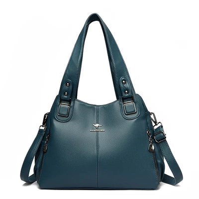 Vivienne | Leather Tote Shoulder Bag