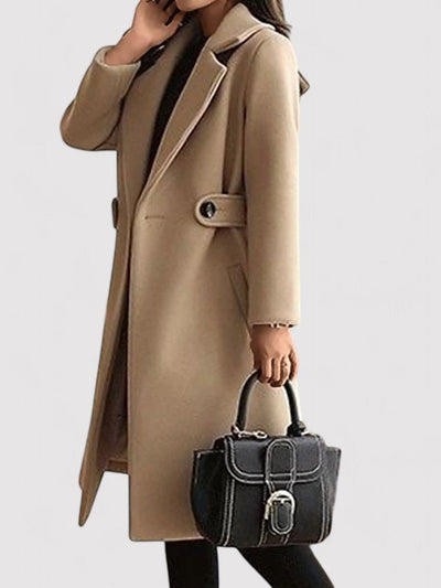 Élise | Wool Belted Winter Coat
