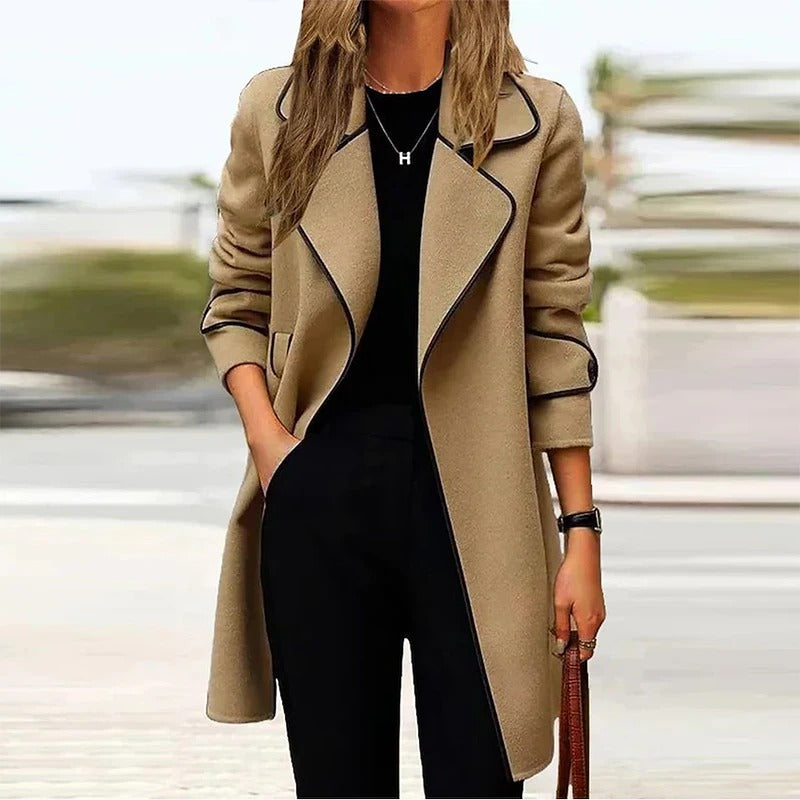 Bella | Fashionable Long Jacket Coat