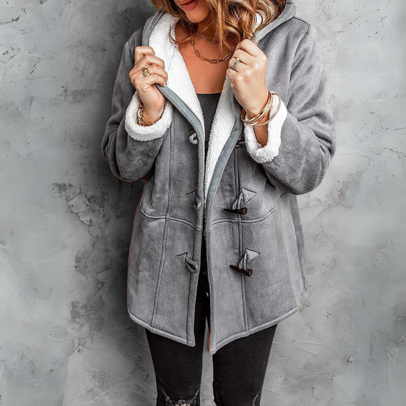 Abigail | Soft hooded jacket