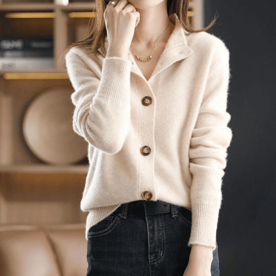 Bella | Cozy Button-Up Cardigan