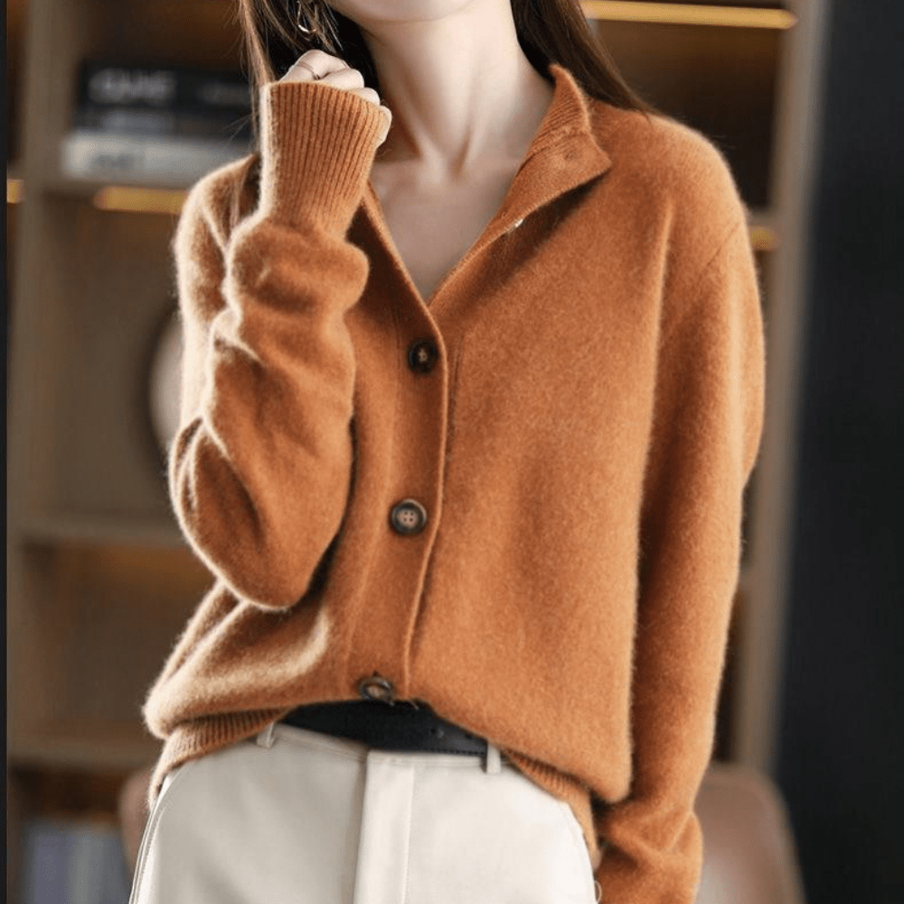 Bella | Cozy Button-Up Cardigan
