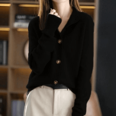 Bella | Cozy Button-Up Cardigan