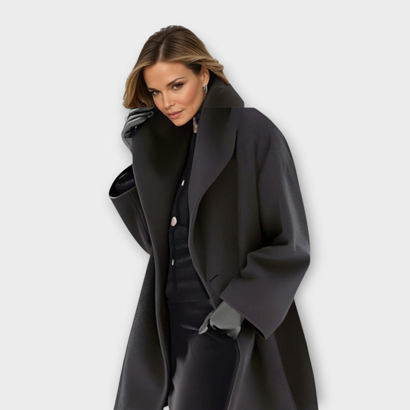 Jenny | Windproof Wool Coat