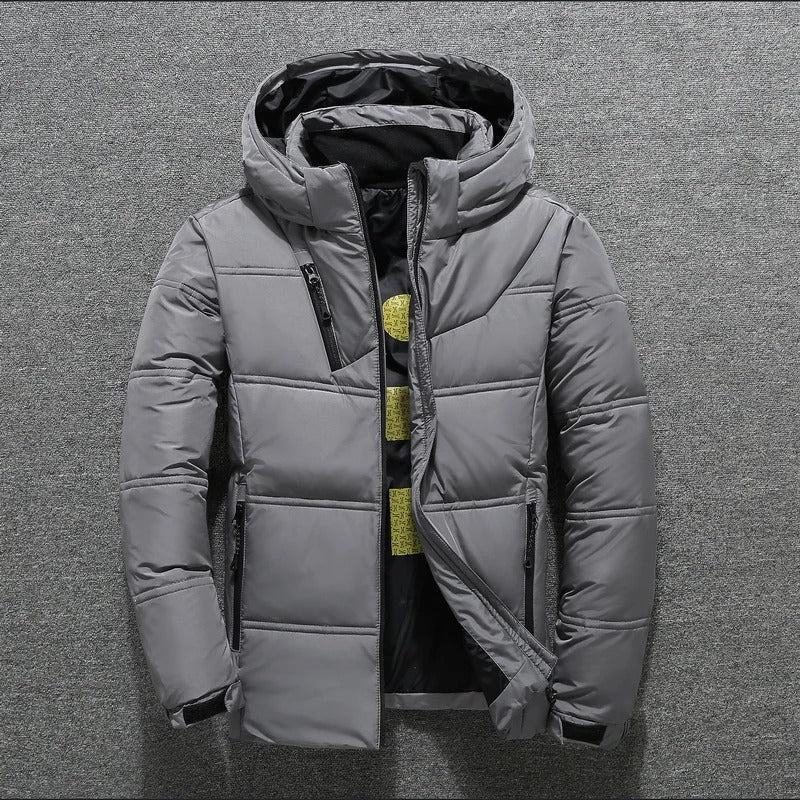 Alexander | Thick Hooded Winter Jacket