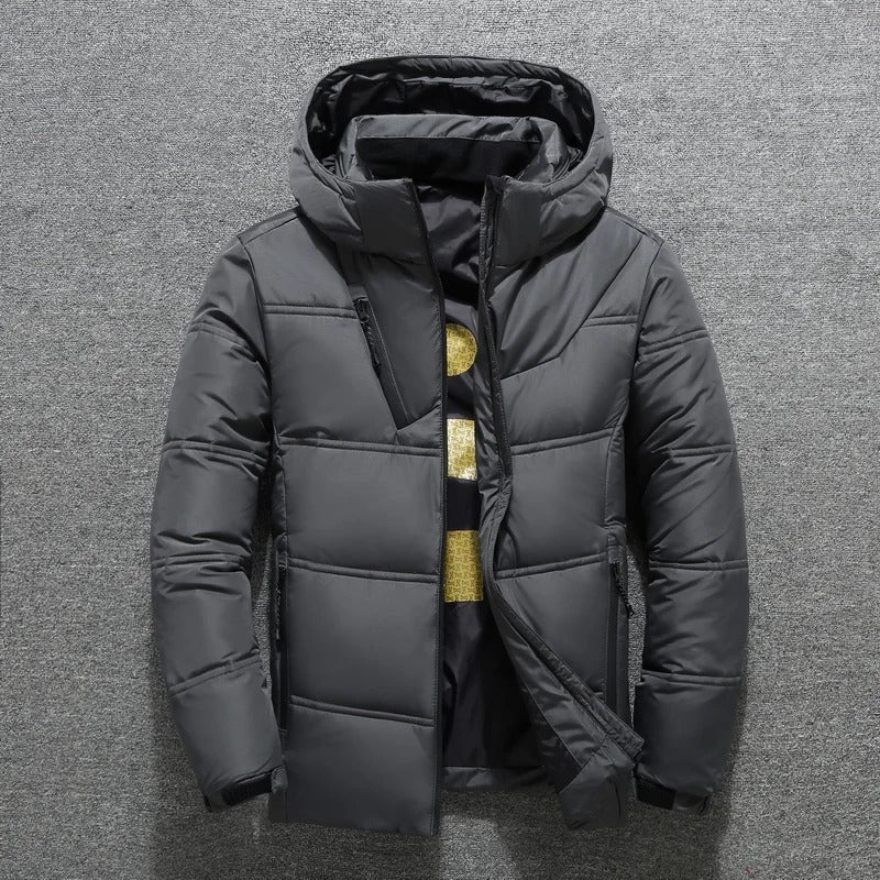 Alexander | Thick Hooded Winter Jacket